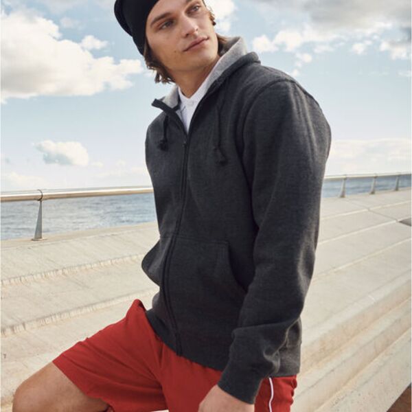 Men's Basic Hoody Full Zip Thumbnail